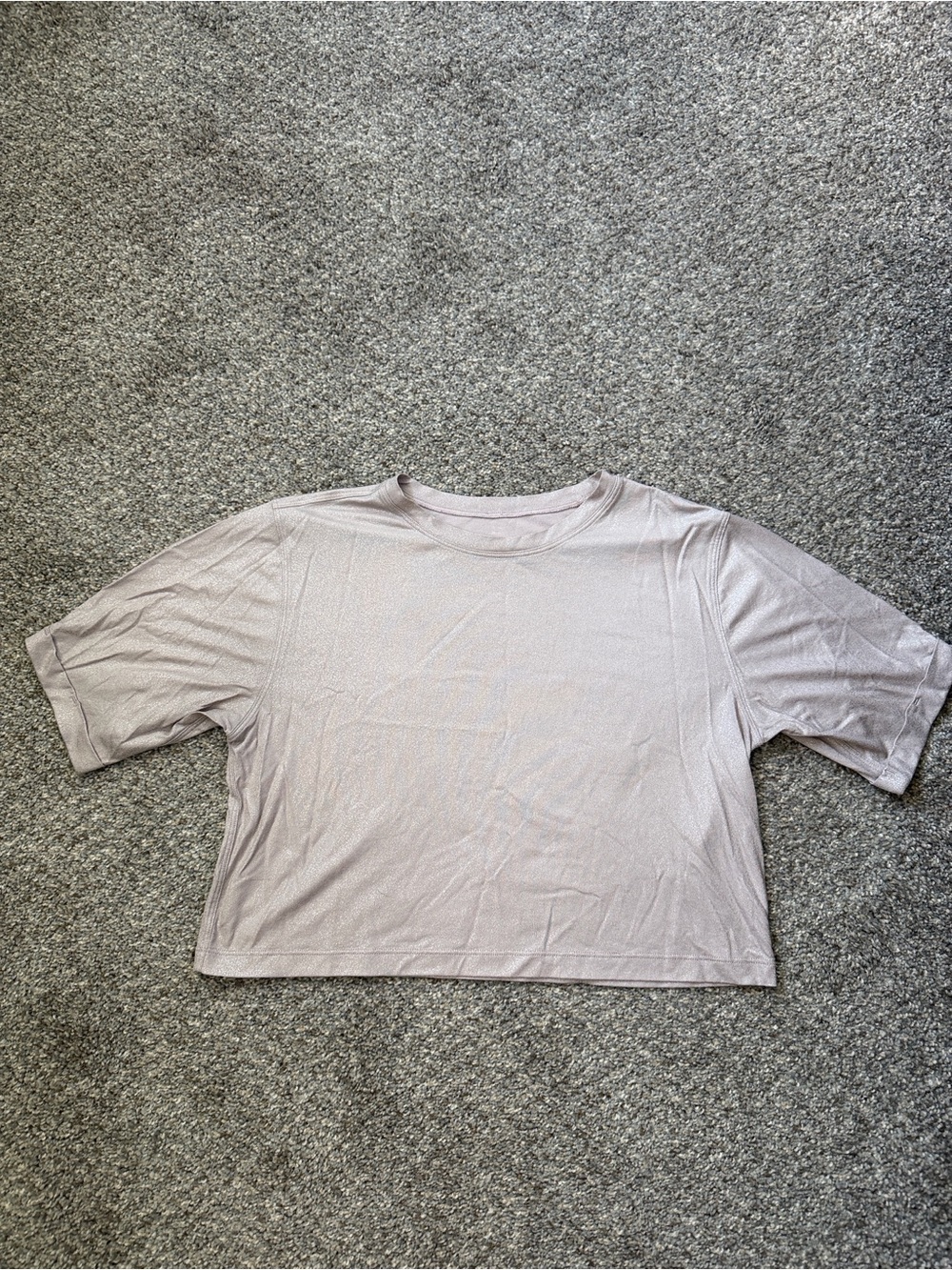 lululemon athletica To The Beat Cropped Tee — lululemon x soulcycle